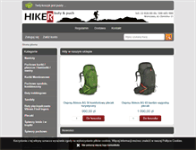 Tablet Screenshot of hiker.pl